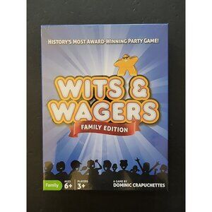 Wits & Wagers Family Edition Award Winning Party Game North Star Games Sealed